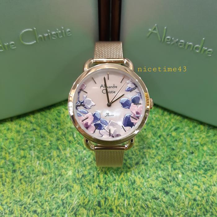 jam tangan alexandre christie 2852lh
