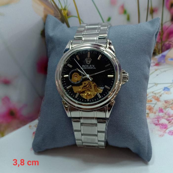 Jam Tangan Otomatis Mesin Transparan