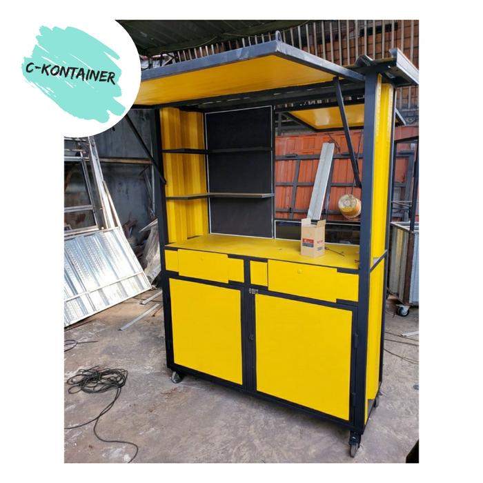 booth kontainer mini custom