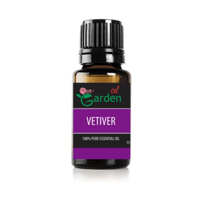 Our Garden Vetiver 15 ml 100% Pure Essential Oil / Water Soluble