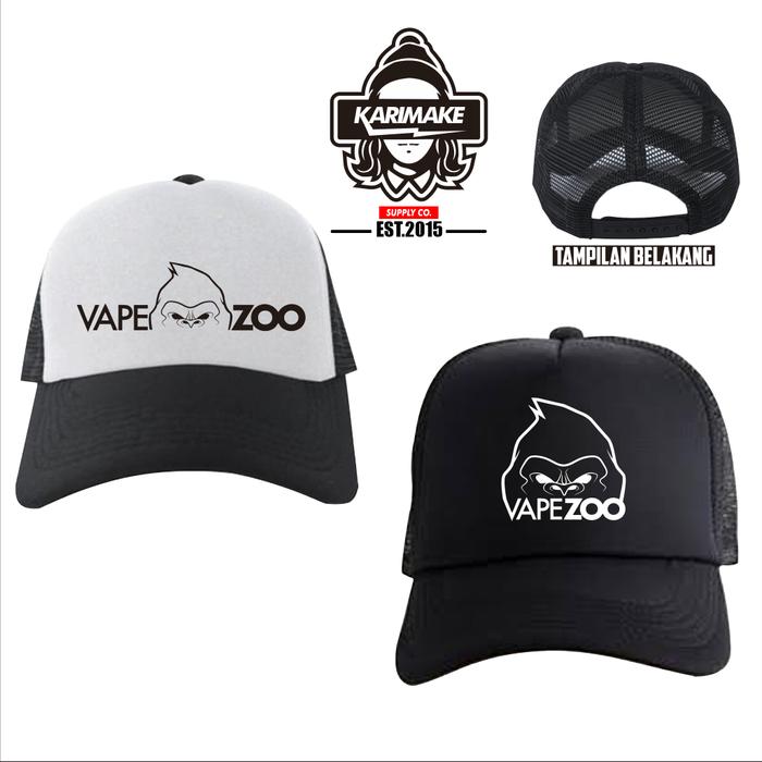 Topi Trucker Vapezoo Topi Jaring - Karimake
