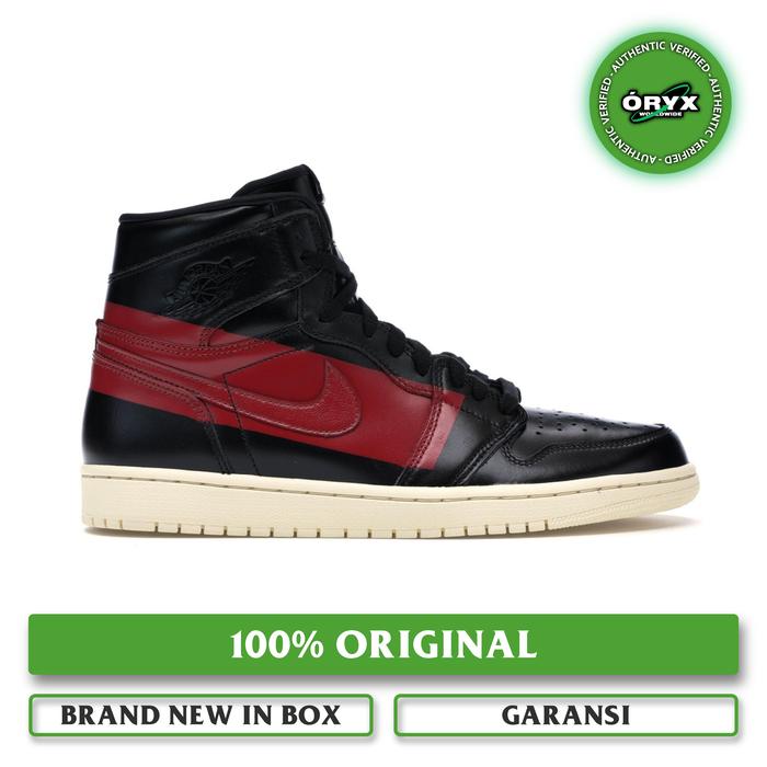Nike Air Jordan 1 High Defiant Couture / Black / Red / Muslin