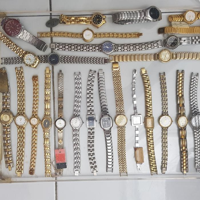 jam tangan swiss made ory,piere cardin,mc rochas,dll koleksi harga perbiji mulai 1jutaan