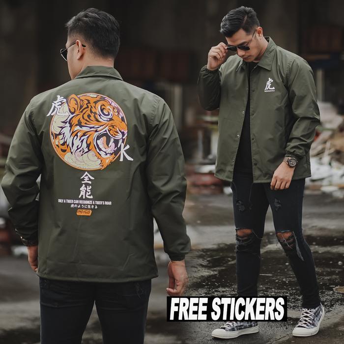 Jaket Camo / Jaket Coach / Tiger / Macan / Indigo / Jaket Terlaris