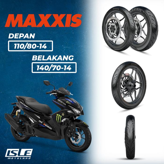 Ban Aerox 155 MAXXIS Tyre Victra Paket Depan Belakang