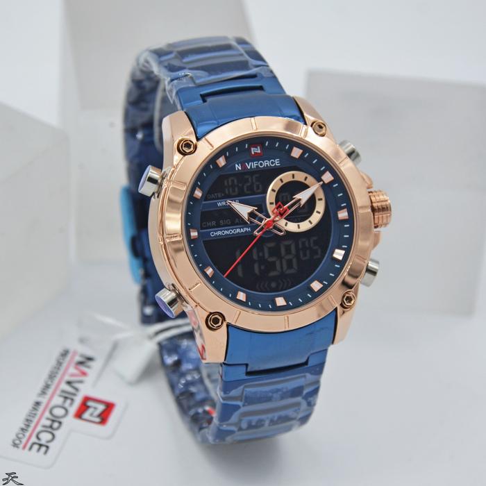 JAM TANGAN NAVIFORCE NF9163MBR NF9163 NF9163MB ORIGINAL