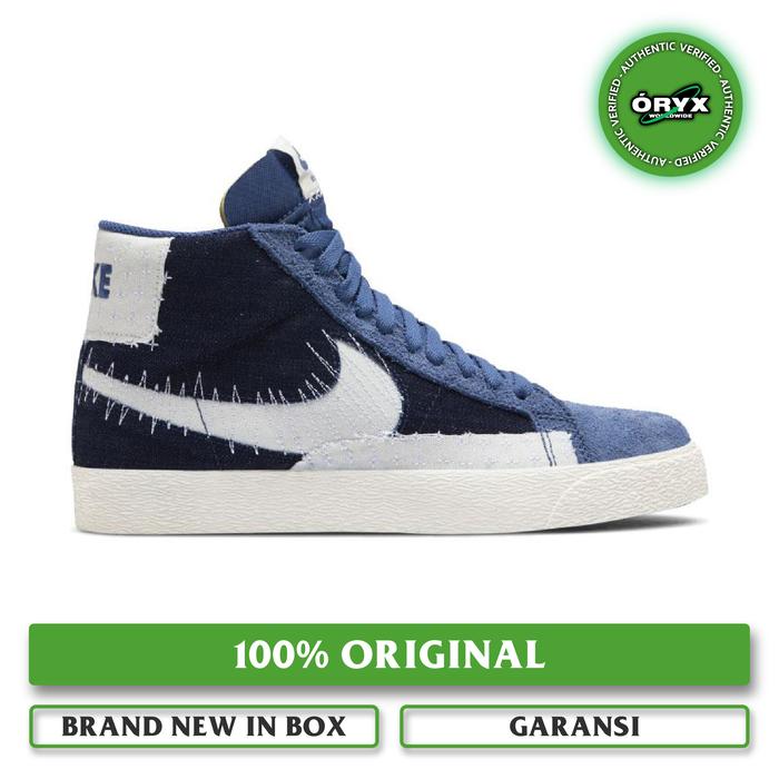Nike SB Zoom Blazer Mid Sashiko Mystic Navy