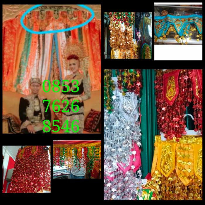 ondas 6m rumbai pelaminan pengantin padang minang