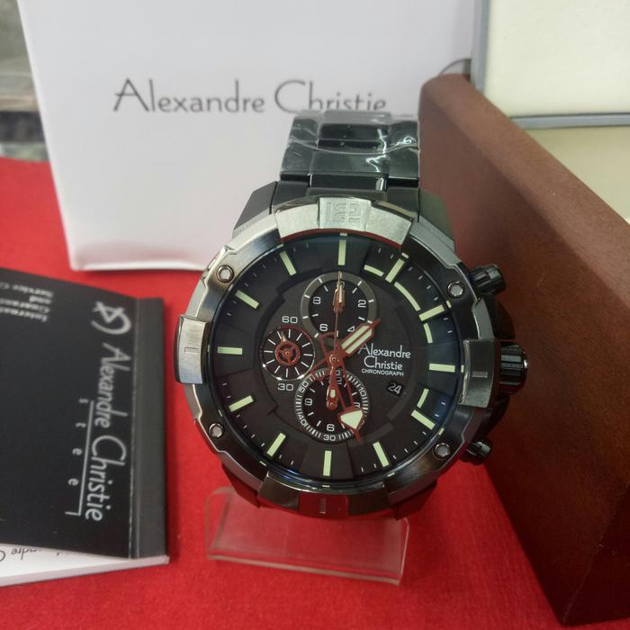 Jam Tangan Analog Pria Alexandre Christie Ac 6551 MC all stainless