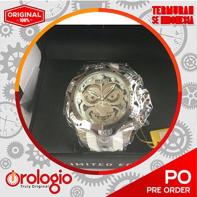 INVICTA RESERVE Ltd DC Comic JOKER 52mm Venom Swiss Quartz White