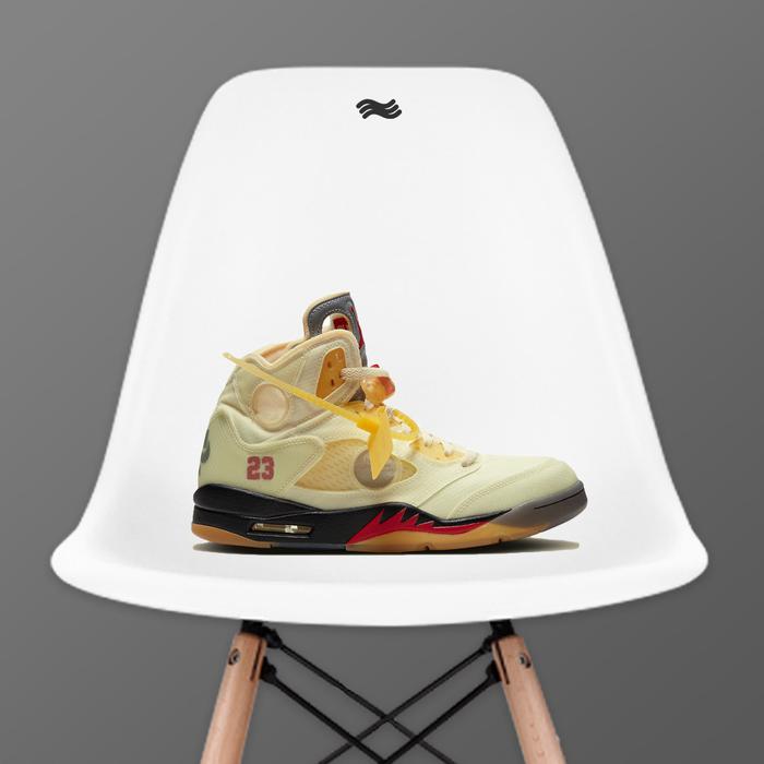 Jordan 5 Retro Off-White Sail
