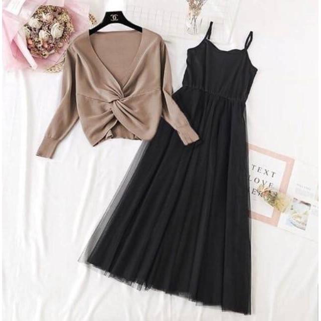 ONNIEFASHION SET 2IN1 YUAN CROSS