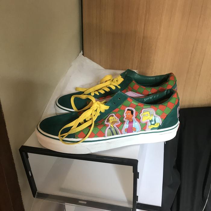 vans bart simpson sze 9