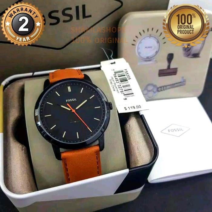 Jam Tangan Fossil FS5305 Full Set Garansi 2th