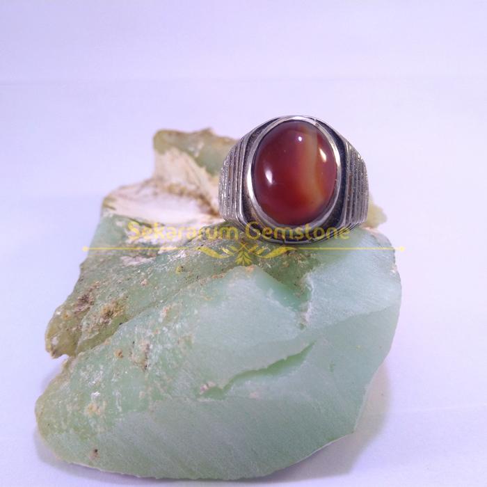 cincin pria perak elegan dan mewah