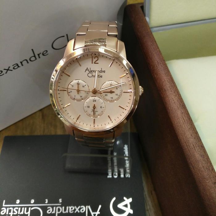 Jam Tangan Wanita Alexandre Christie Ac 2875 BF All Stainless