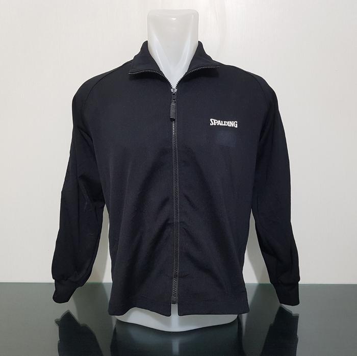 Jaket Track Olahraga SPALDING USA Size S sd M Lbr Dd 54 cm Ori Second