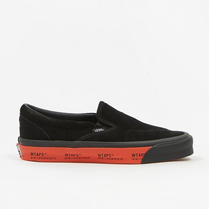 Vans Slip-On Vault OG x WTAPS GPS Black Orange