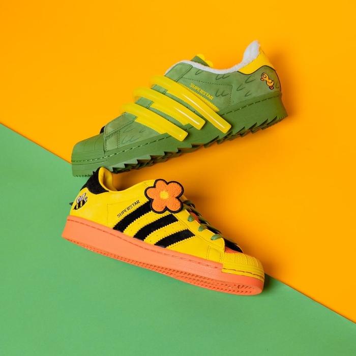 Adidas Melting Sadness Superstar “Yellow & Green"