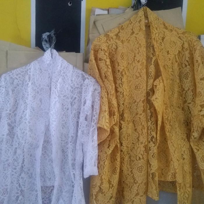 Jasa Jahit baju kebaya brukat wanita pesanan pelanggan bekasi