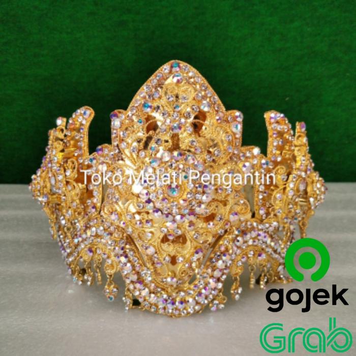 Siger Pengantin Sunda Sinta Trap Antik Set Gold