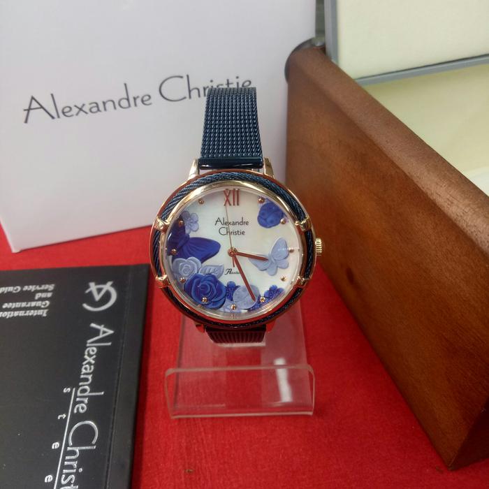 Jam Tangan Analog Wanita Alexandre Christie Ac 2873 LH Stainless