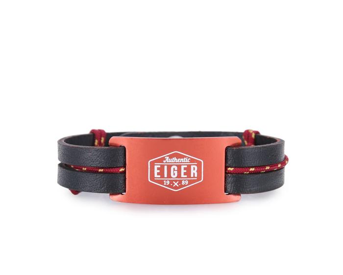 Gelang Pria Eiger Original Leather Slider Viper1989-Orange