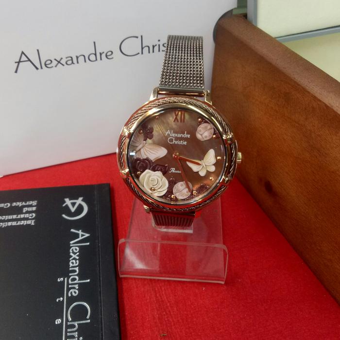 Jam Tangan Analog Wanita Alexandre Christie Ac 2873 LH All Steel