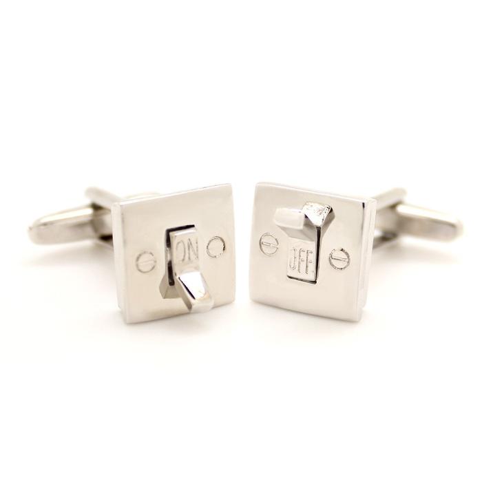 ON & OFF SWITCH CUFFLINKS