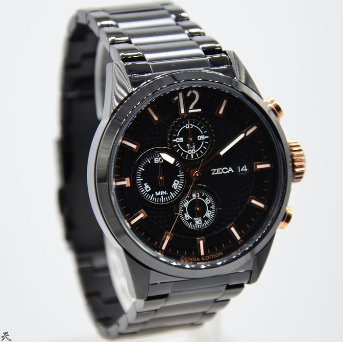 ZECA 2010MA.S.C2.BL4 - Jam Tangan Pria Original - Black