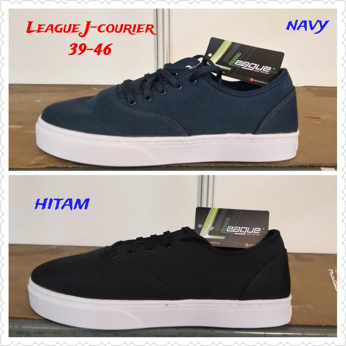 sepatu league pria lifestye j-courier asli ori promo murah diskon