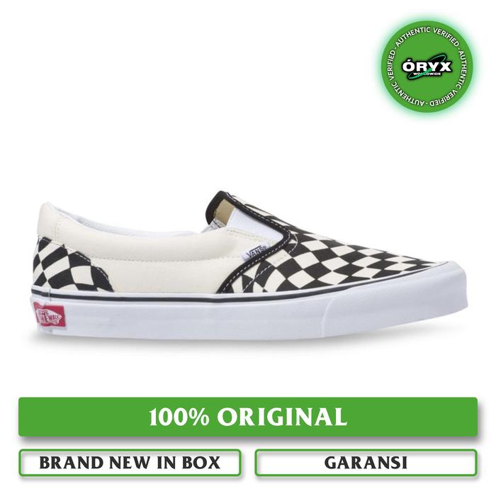 Vans Slip On Checkerboard Twist Black / White