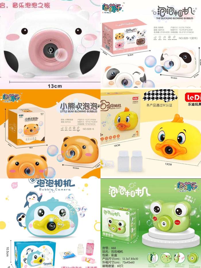 Bundling camera Kamera Bubble bermusik sama isi ulang bubble 2 pcs