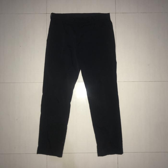 Celana kantor uniqlo kando navy long pants