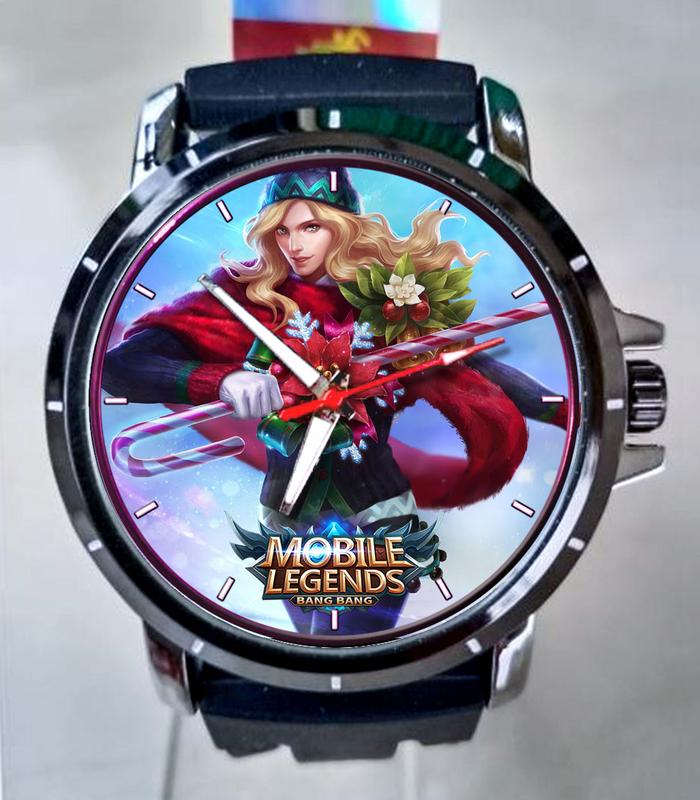 SPESIALIS Jam Tangan Pria Custom Gambar Lancelot Christmas Carnival