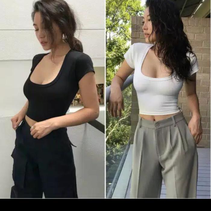 Sidney Crop Top/Atasan Wanita