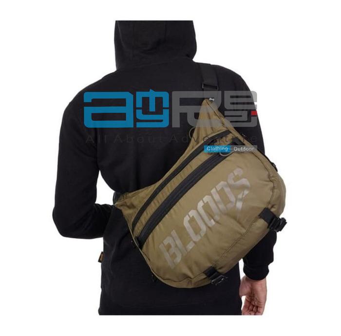 Bloods tas sling bag hardtop 03 green army