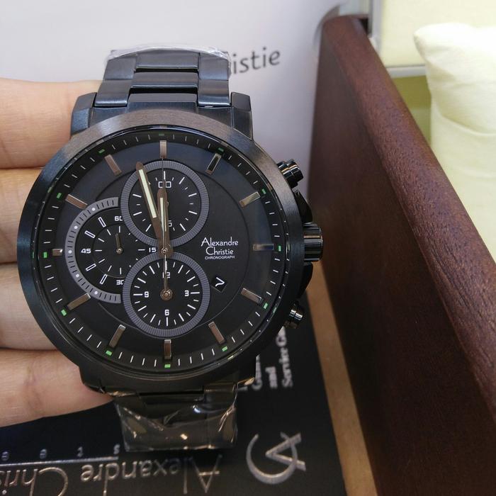 Jam Tangan Pria Alexandre Christie Ac 6563 Mc All Stainless