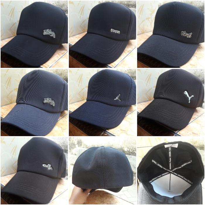 Topi Polos Built Up stretch ABG/Topi Built Up stretch Dewasa/Topi Buil