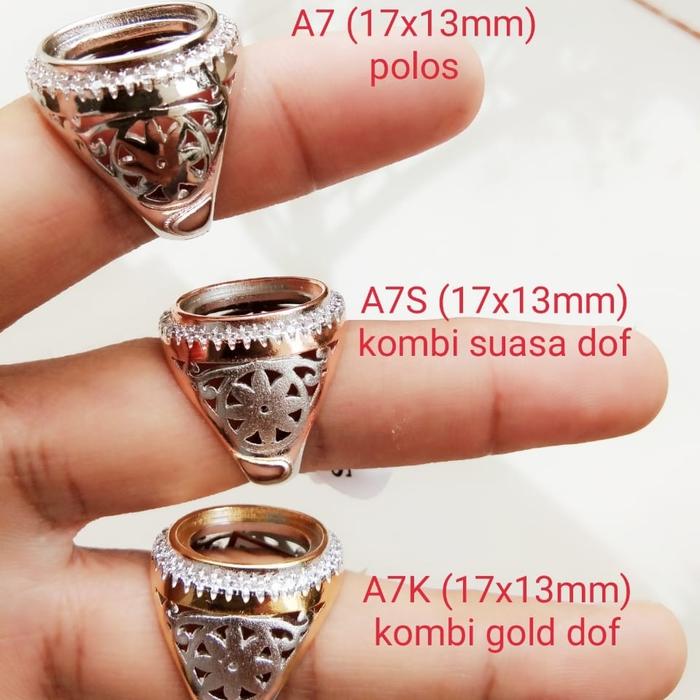 Ring Cincin Perak Hongkong / Silver 925 / Model A7