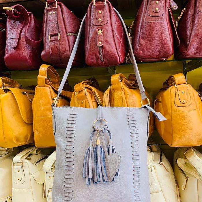 Tas Slempang/Jinjing Mdl Anyam Wanita Kulit Asli 100% Origanal Garut
