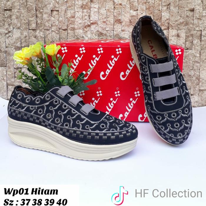 [HARGA PROMO]Sepatu Sneakers Wanita Kickers WP01 ORIGINAL
