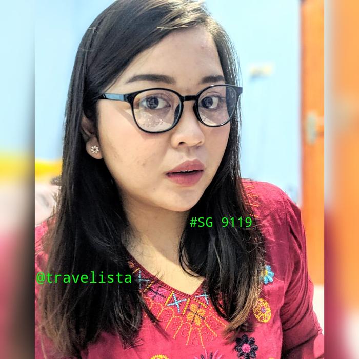 FullSet Kacamata Anti BlueRay Handphone Computer SG 9119 Bening Normal