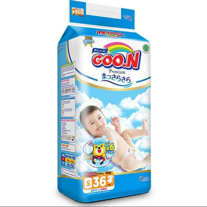 Goon Goo'N Popok Perekat Premium S 36