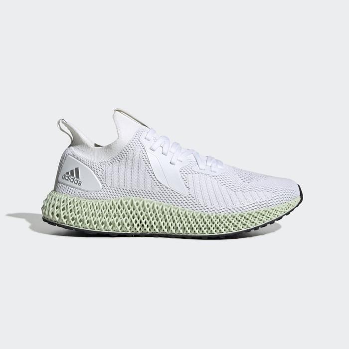 Adidas Alphaedge 4D Reflective Shoes Cloud White Silver Original