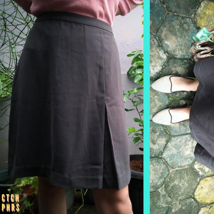 Vintage Pencil Skirt | Rok Pensil Jadul (2nd/thrift)