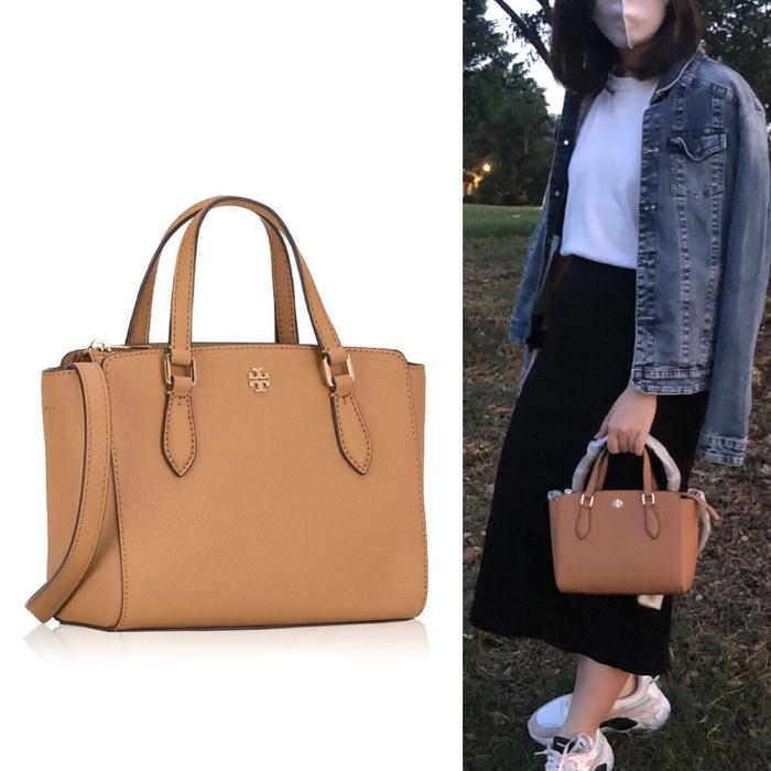 TB emerson mini top zip tote