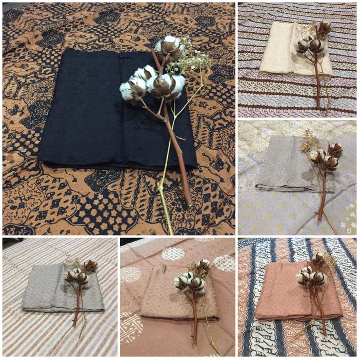 kain batik viscose pastel 1 set