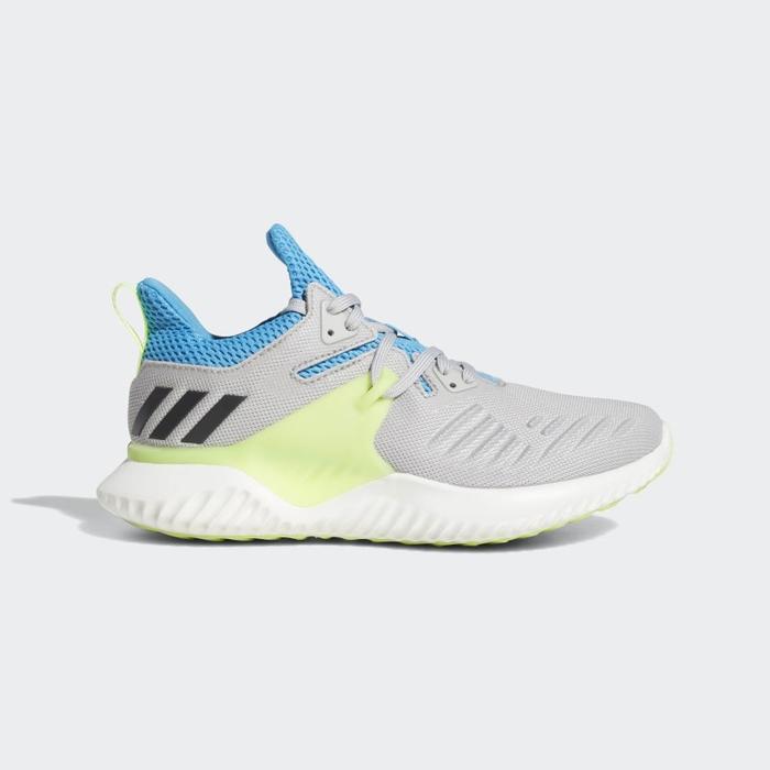 Adidas Kids Alphabounce Beyond Shoes Grey Cyan Original