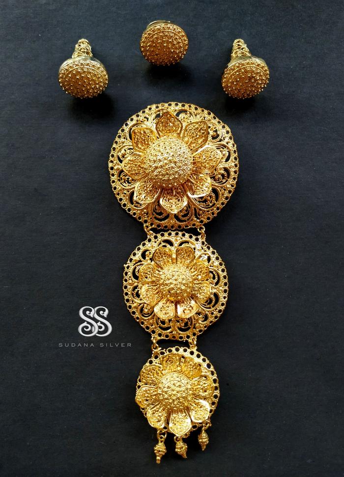 Set Bros Kebaya Kelopak Jawan T3 Alpaka Aksesoris Bali